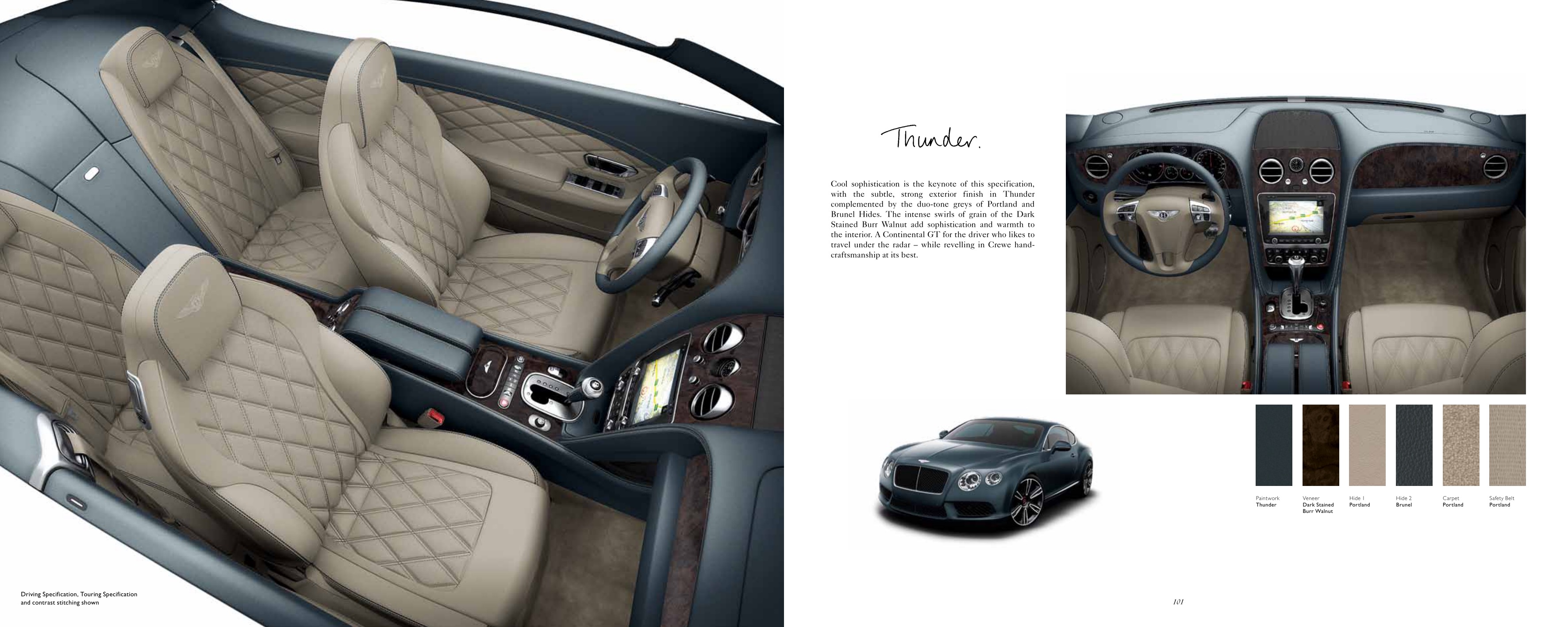 2012 Bentley Continental Brochure Page 15